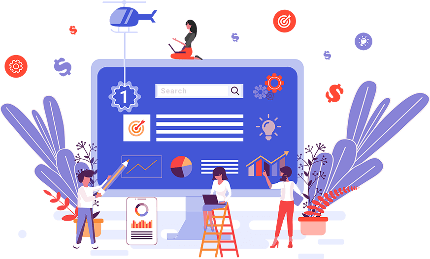 Digital Marketing Illustration